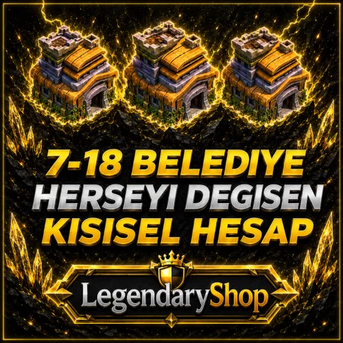  ⭐MAİL DEĞİŞEN COC 7-18 BB MAİL DEĞİŞEN⭐